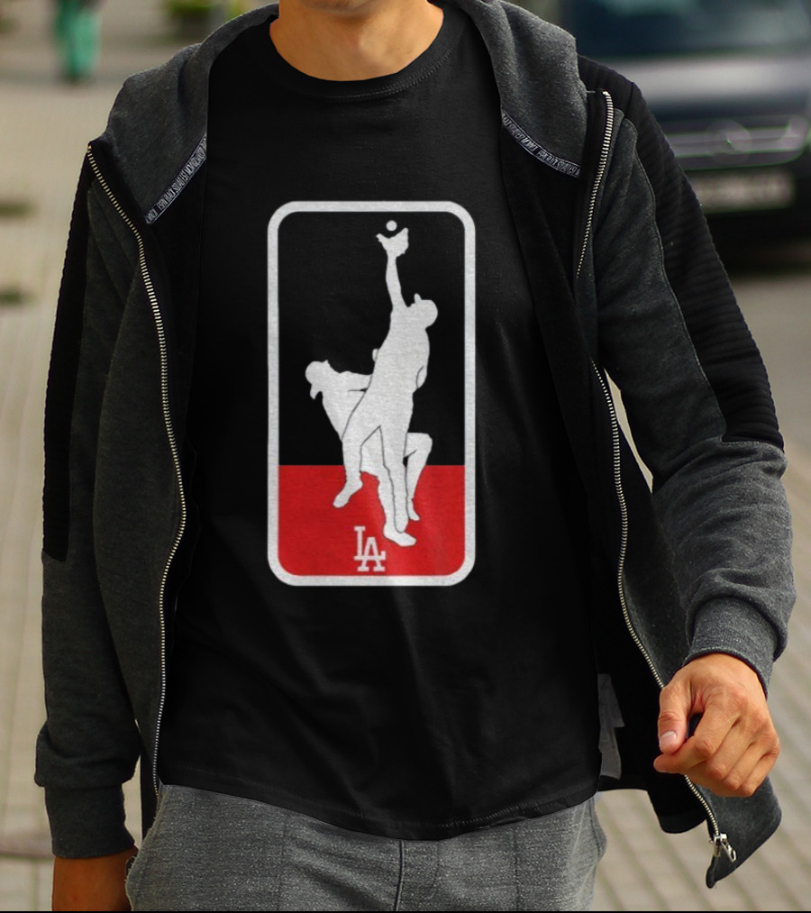 Kike Hernandez Andy Pages Dodgers LA Baseball The Catch World Series T-Shirt