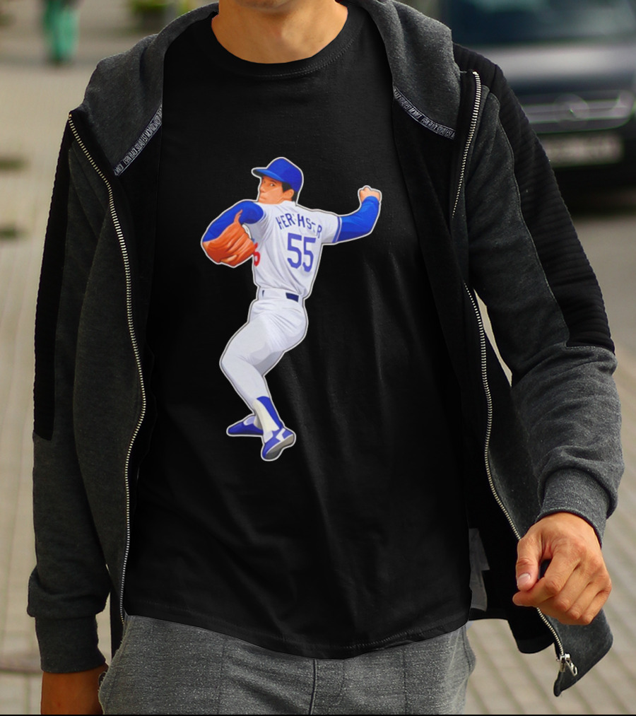 Orel Hershiser 55 Los Angeles Dodgers MLB Baseball Legend 2025 T-Shirt