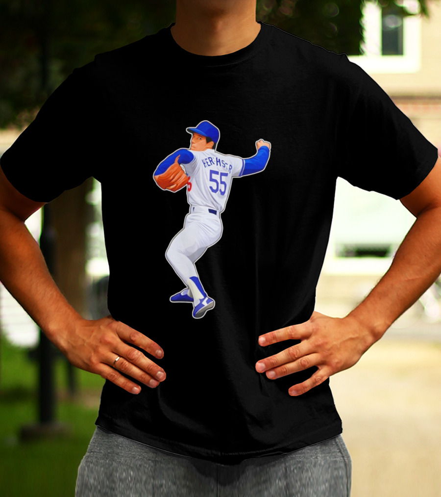 Orel Hershiser 55 Los Angeles Dodgers MLB Baseball Legend 2025 T-Shirt