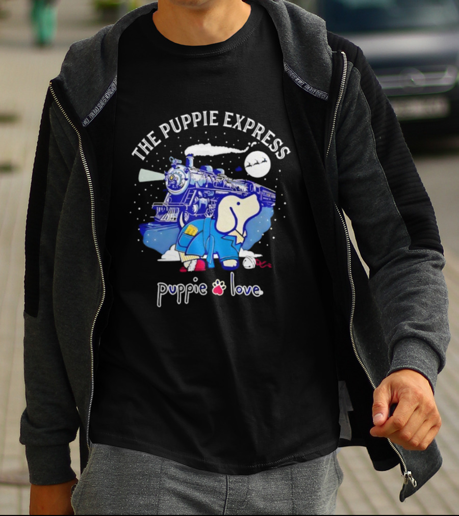 The Puppie Express Puppy Love Train Adventure T-Shirt