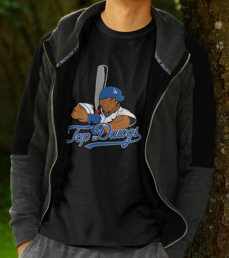 Top Dawgs LA Dodgers 2025 World Series Champion T-Shirt