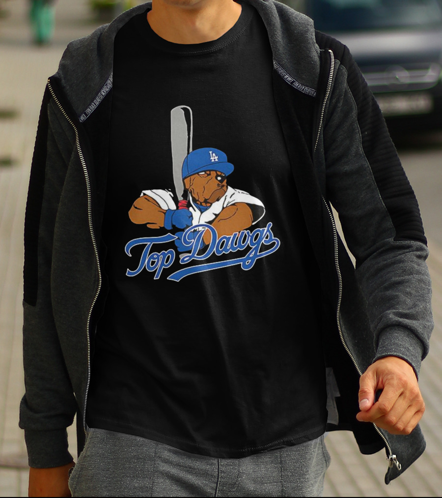 Top Dawgs LA Dodgers 2025 World Series Champion T-Shirt