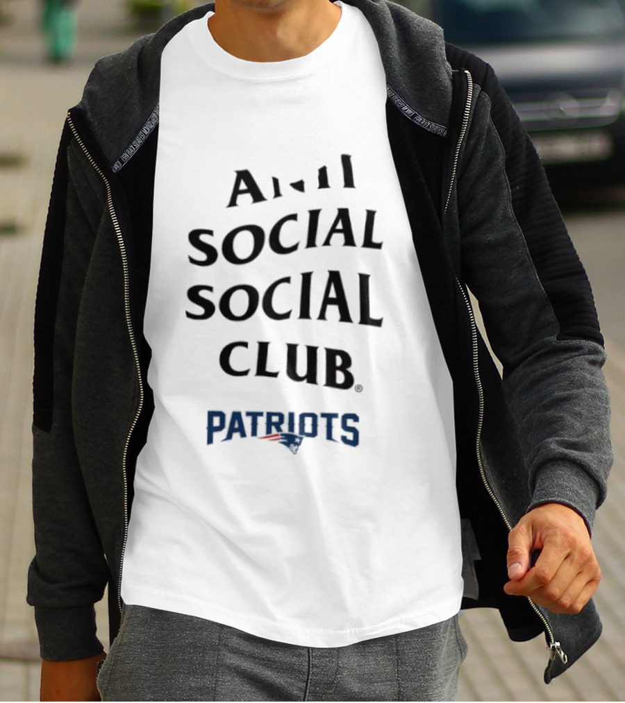 Anti Social Social Club Patriots Collaboration T-Shirt