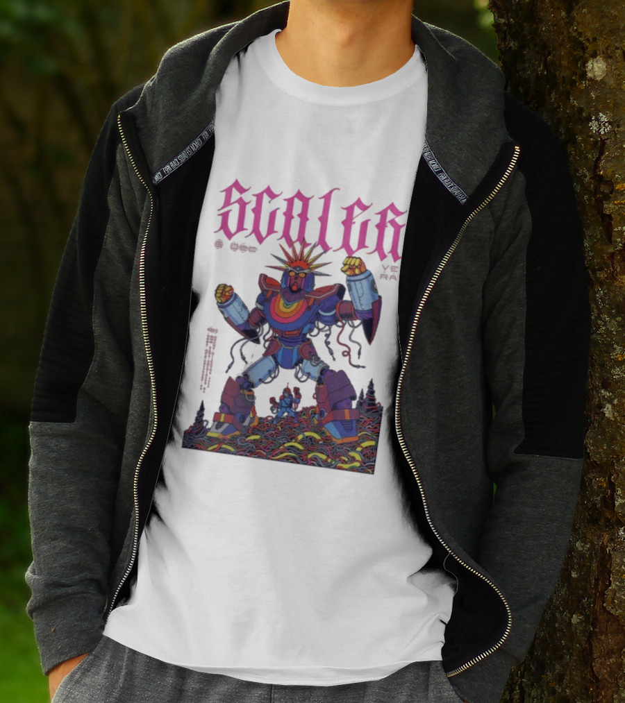 Scaler Groningen Netherlands 2025 Event VERA December 6 Retro Robot Art T-Shirt