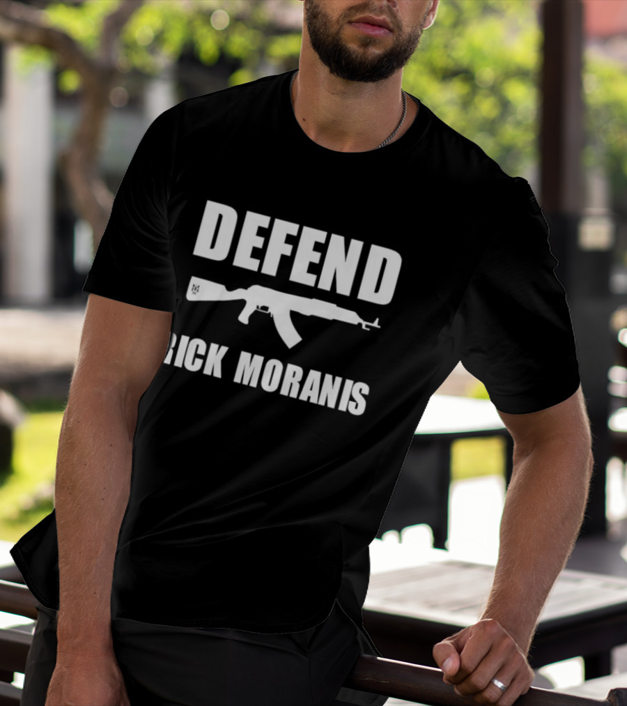 Defend Rick Moranis AK-47 Graphic Statement T-Shirt