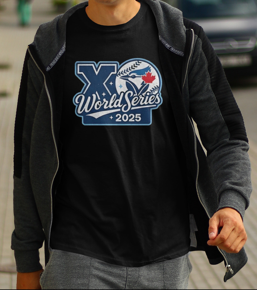 Toronto Blue Jays XO 2025 World Series Baseball Championship T-Shirt
