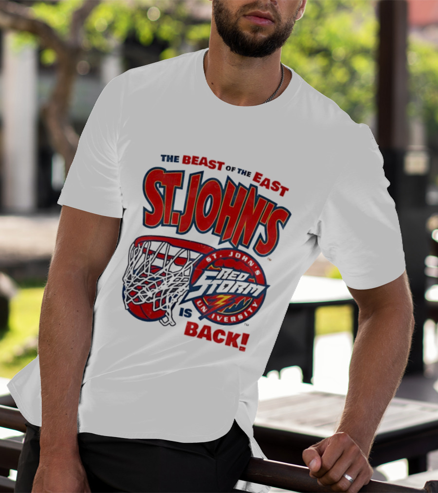 St. John's Red Storm The Beast Of The East Is Back T-Shirt