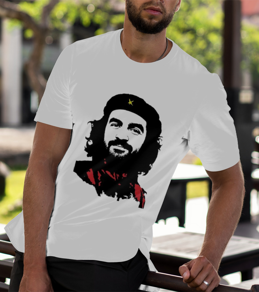 Zohran Che Yellow Star Red Contrast T-Shirt