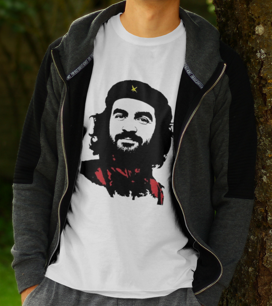 Zohran Che Yellow Star Red Contrast T-Shirt