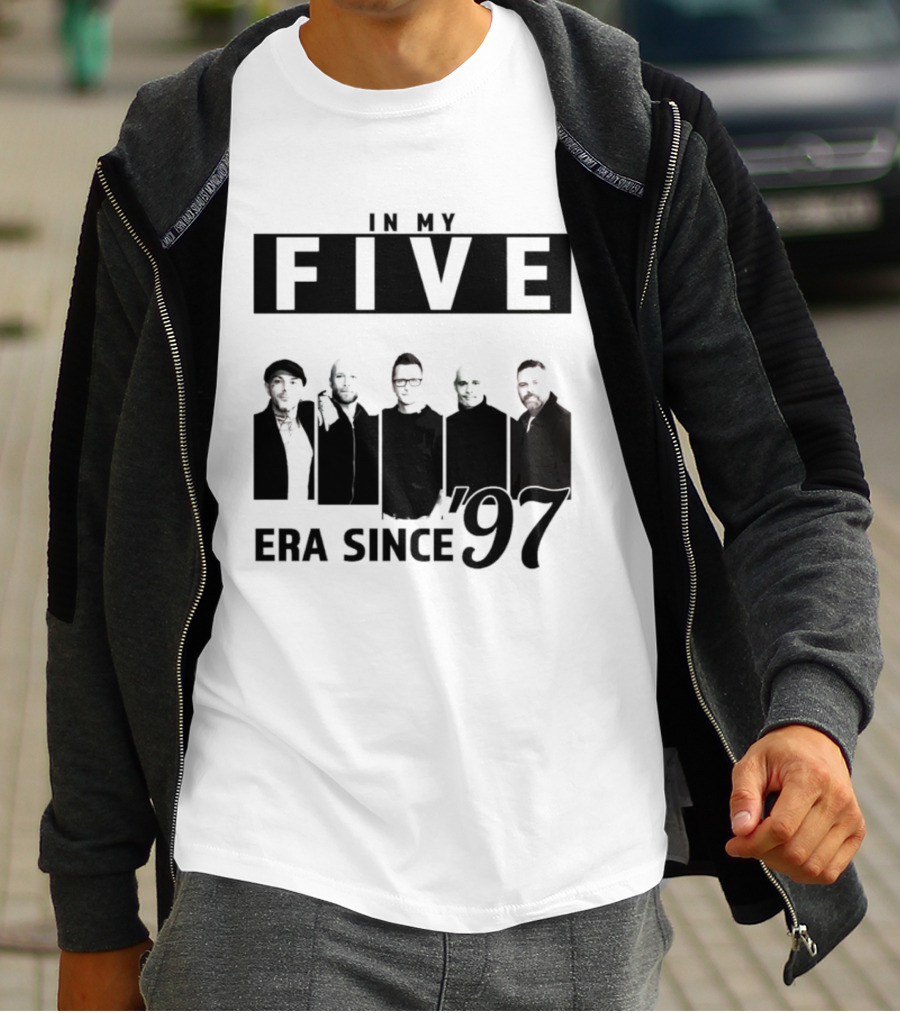 FIVE Boyband My Era Since 97 Concert T-Shirt
