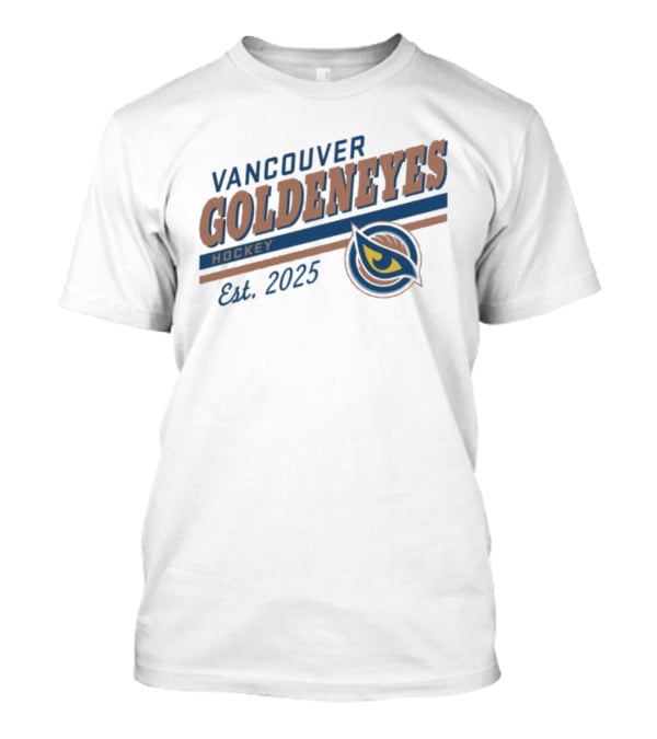 Vancouver Goldeneyes Hockey Est 2025 PWHL Sportiqe T-Shirt