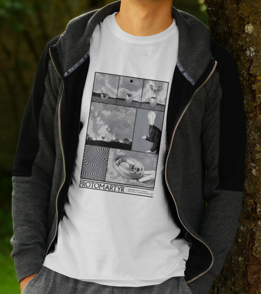 Protomartyr A Brilliant Wretch La Trabendo Paris France Le Samedi 8 Novembre 2025 Concerts T-Shirt