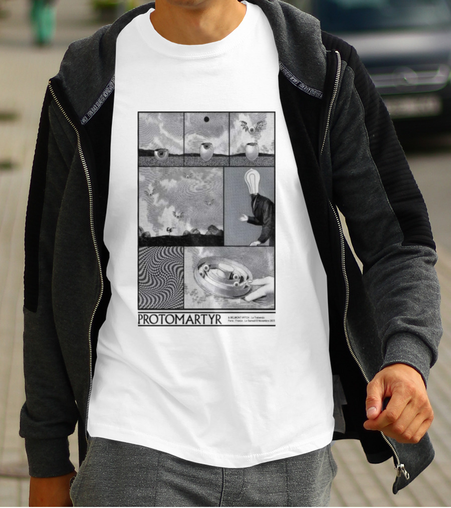 Protomartyr A Brilliant Wretch La Trabendo Paris France Le Samedi 8 Novembre 2025 Concerts T-Shirt