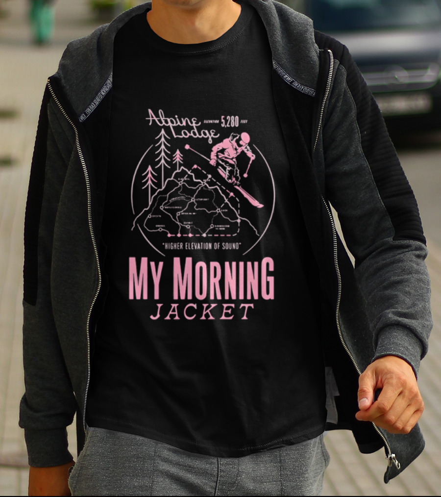 Alpine Lodge 5280 My Morning Jacket Higher Elevation Of Sound Winter 2025 T-Shirt