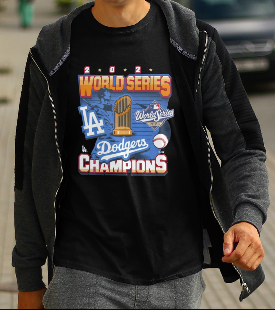 Los Angeles Dodgers 2025 World Series Champions MLB Takashi T-Shirt