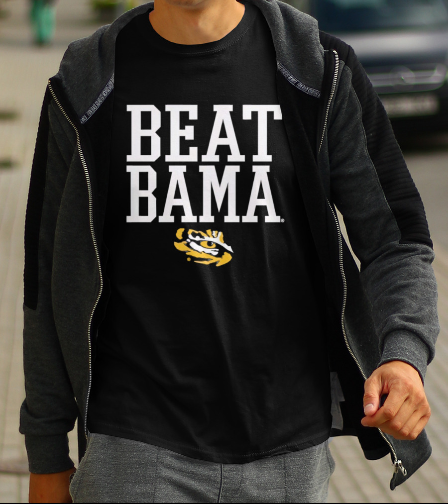 Beat Bama LSU Tigers Eyes T-Shirt