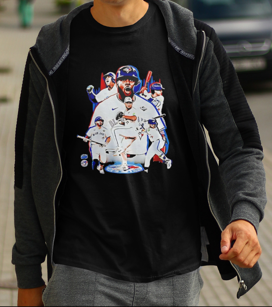Toronto Blue Jays Baseball Players 2025 MLB Team Nike T-Shirt