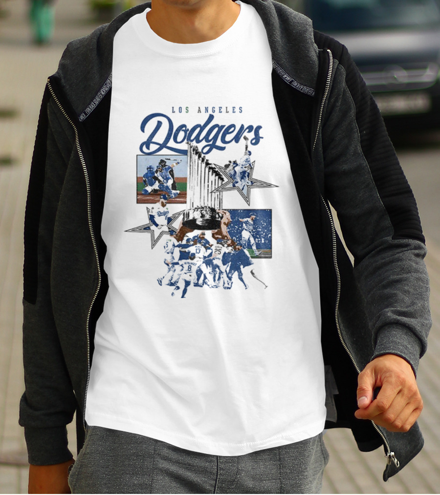 Los Angeles Dodgers World Series Champions 2025 MLB Baseball T-Shirt