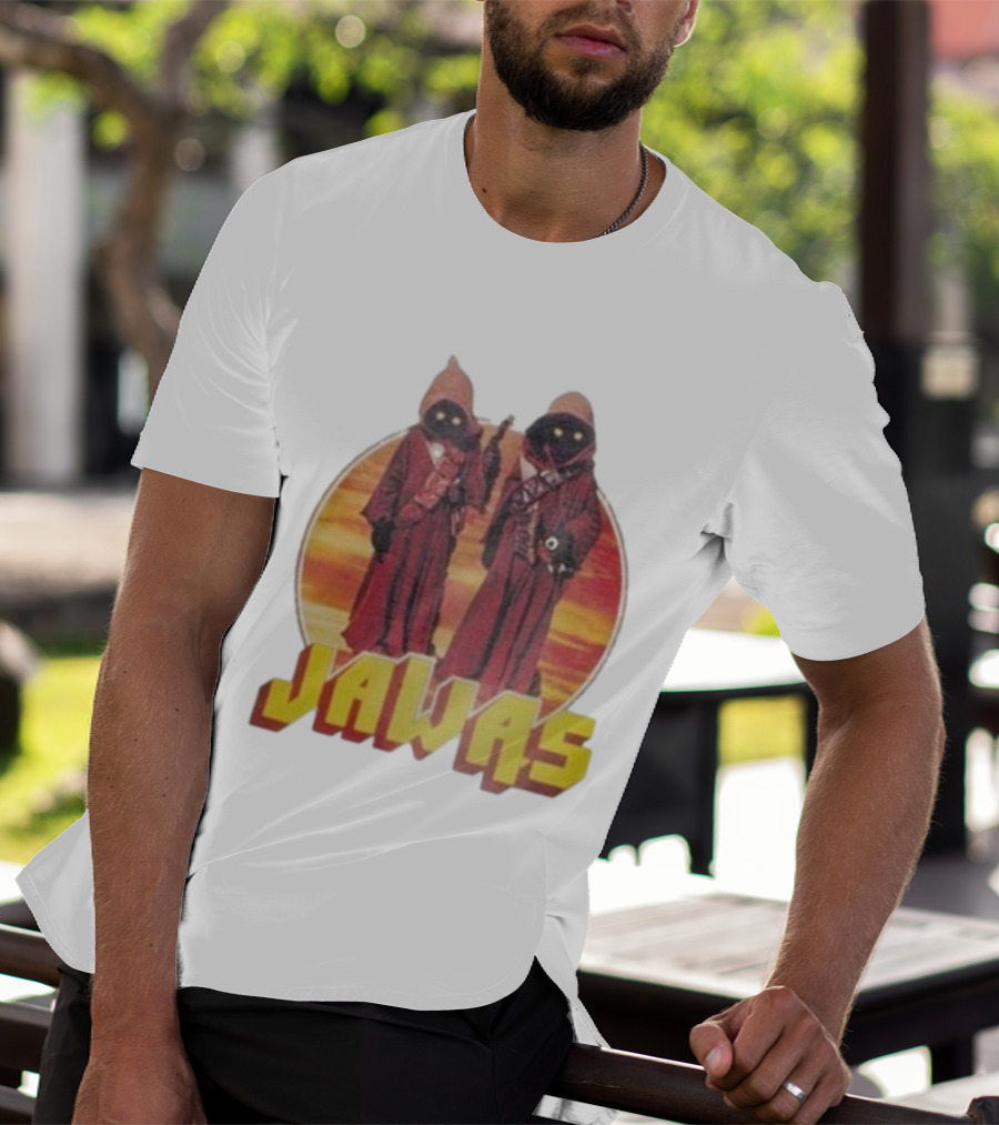 Star Wars A New Hope Jawas Sunset Scene T-Shirt