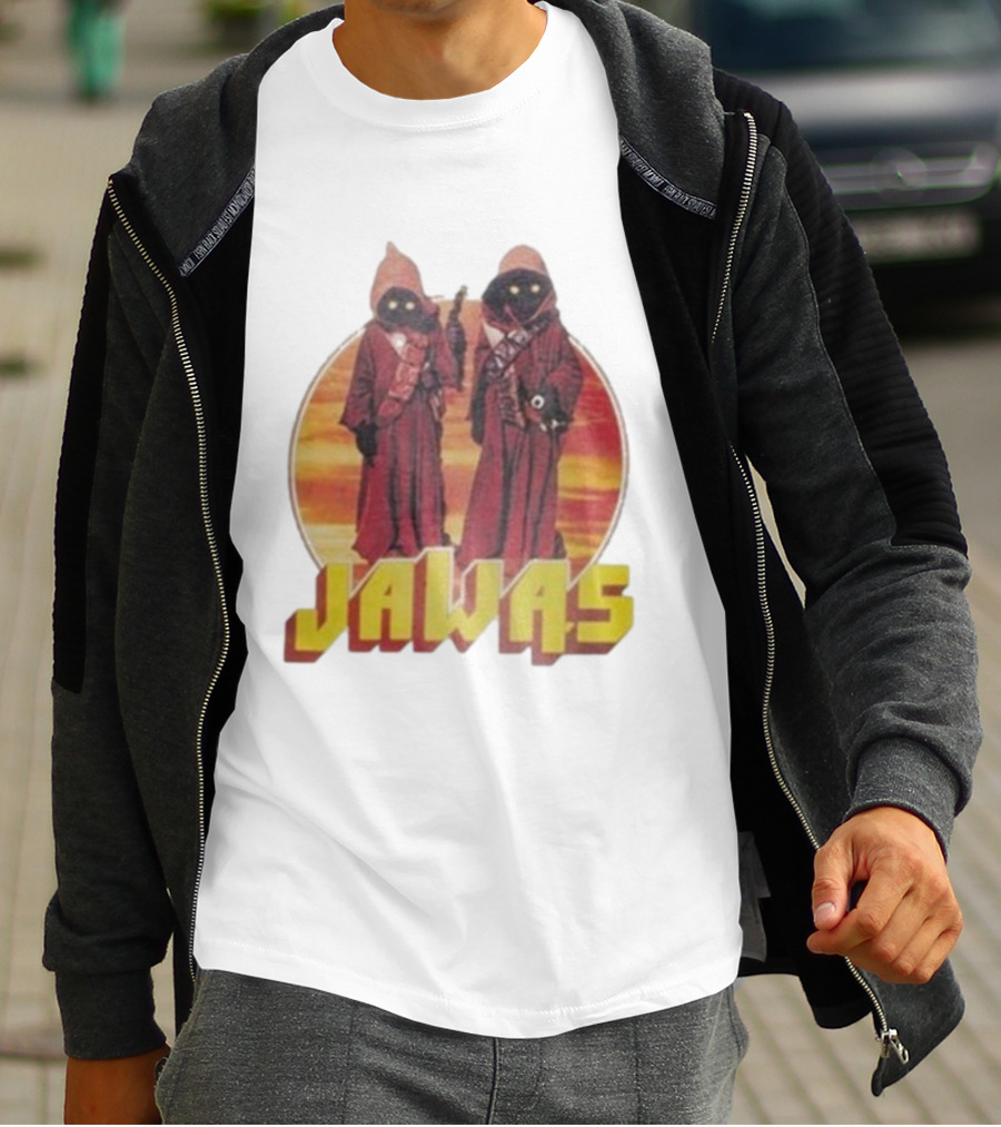 Star Wars A New Hope Jawas Sunset Scene T-Shirt