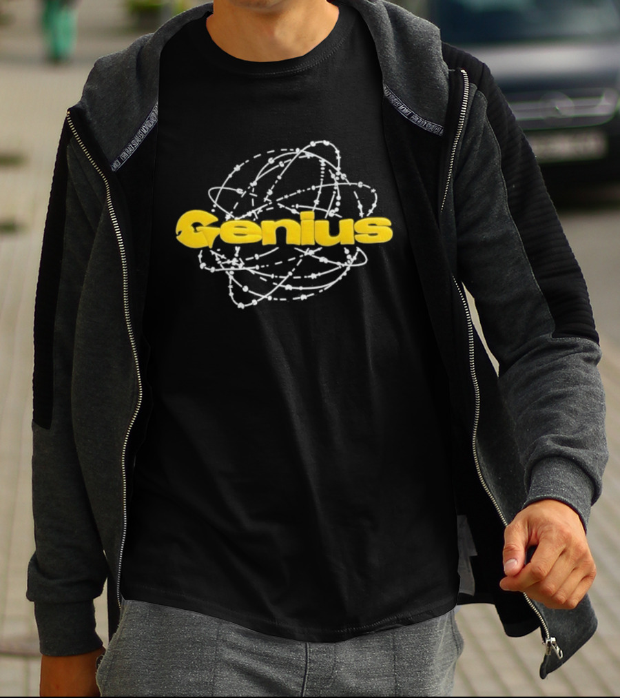 Gza World Genius Atomic Symbol T-Shirt