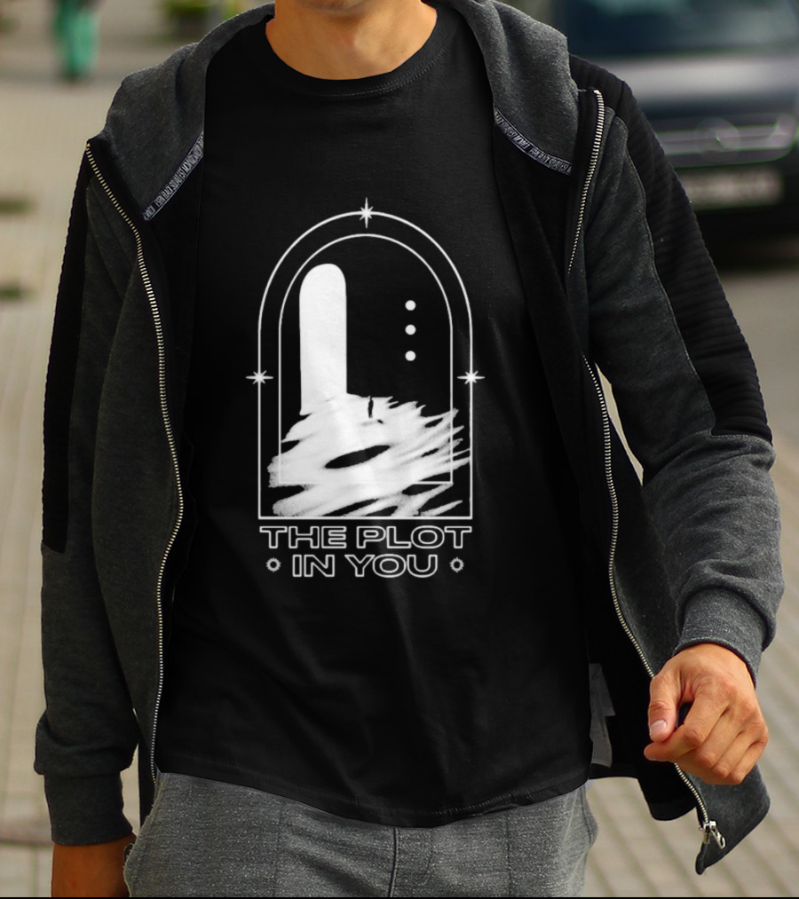 The Plot In You Gate Archway Symbol With Stars T-Shirt