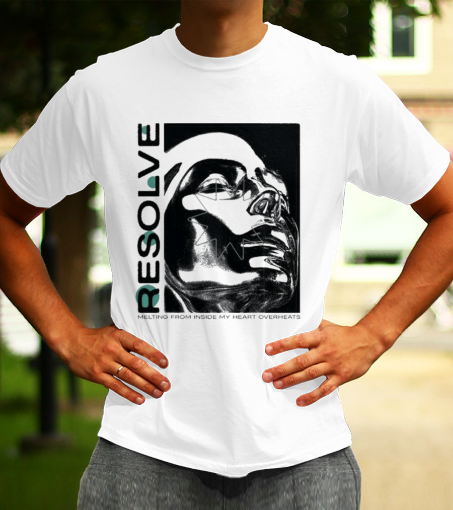 Resolve Melting From Inside My Heart Overheats Mannequin T-Shirt