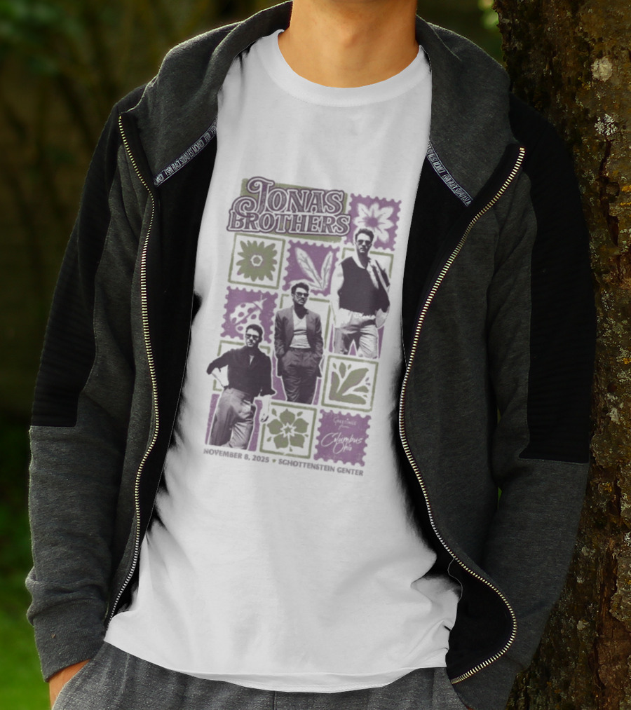 Jonas Brothers 2025 Value City Arena Columbus OH Nov 08 T-Shirt