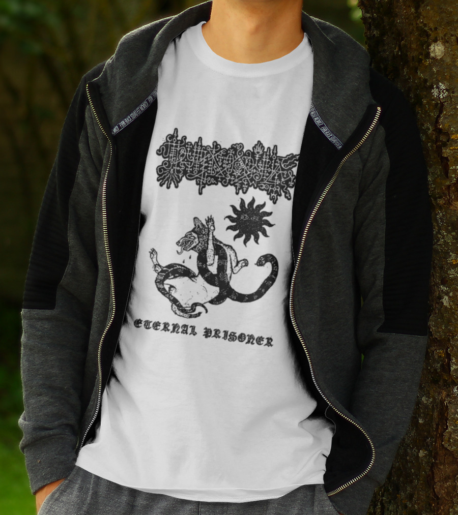Труп Колдуна Warlock Corpse Serpent Sun Eternal Prisoner T-Shirt