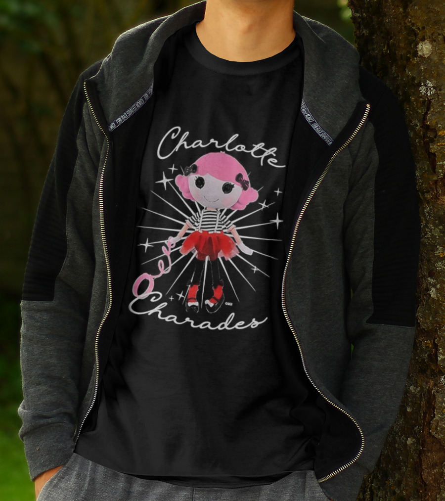 Lalaloopsy Charlotte Charades Pink Hair Red Skirt Character T-Shirt