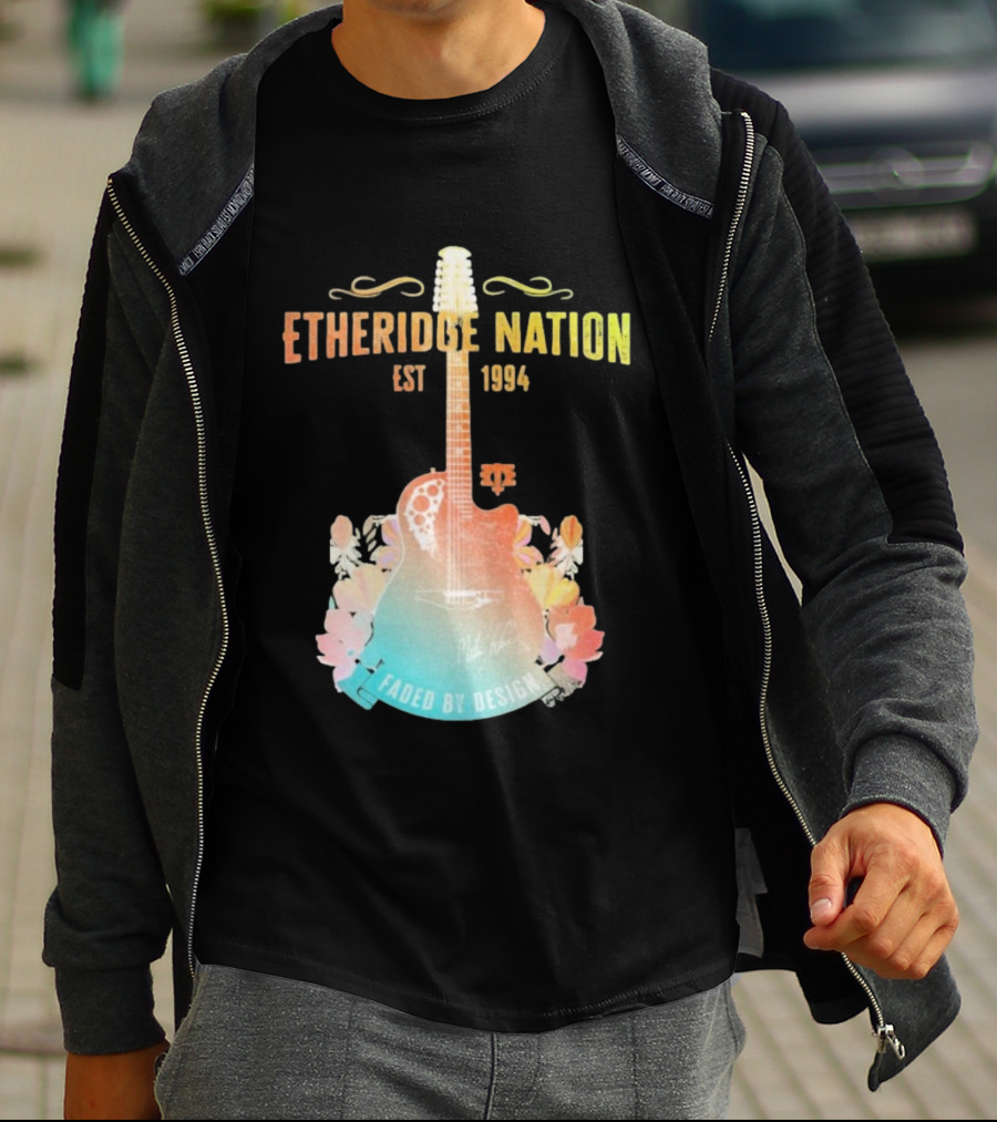 Etheridge Nation Est 1994 Faded By Design T-Shirt
