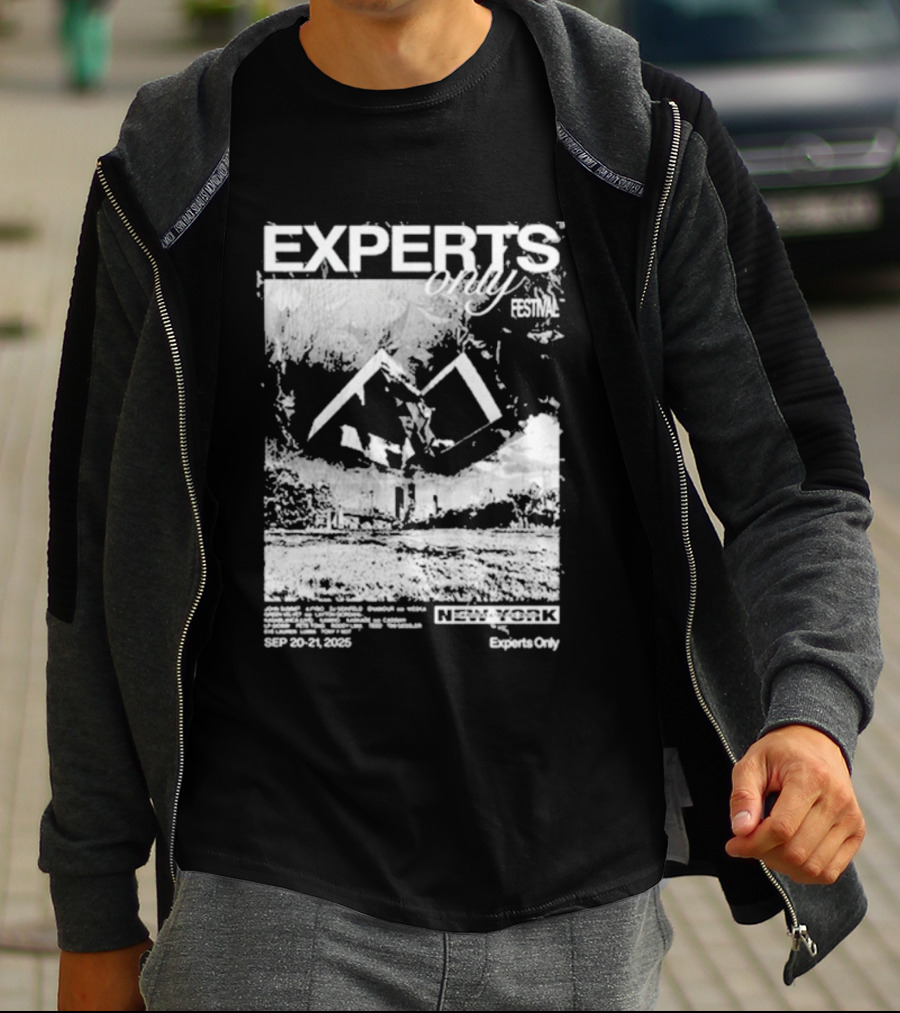 Experts Only John Summit New York Music Festival September 2023 T-Shirt