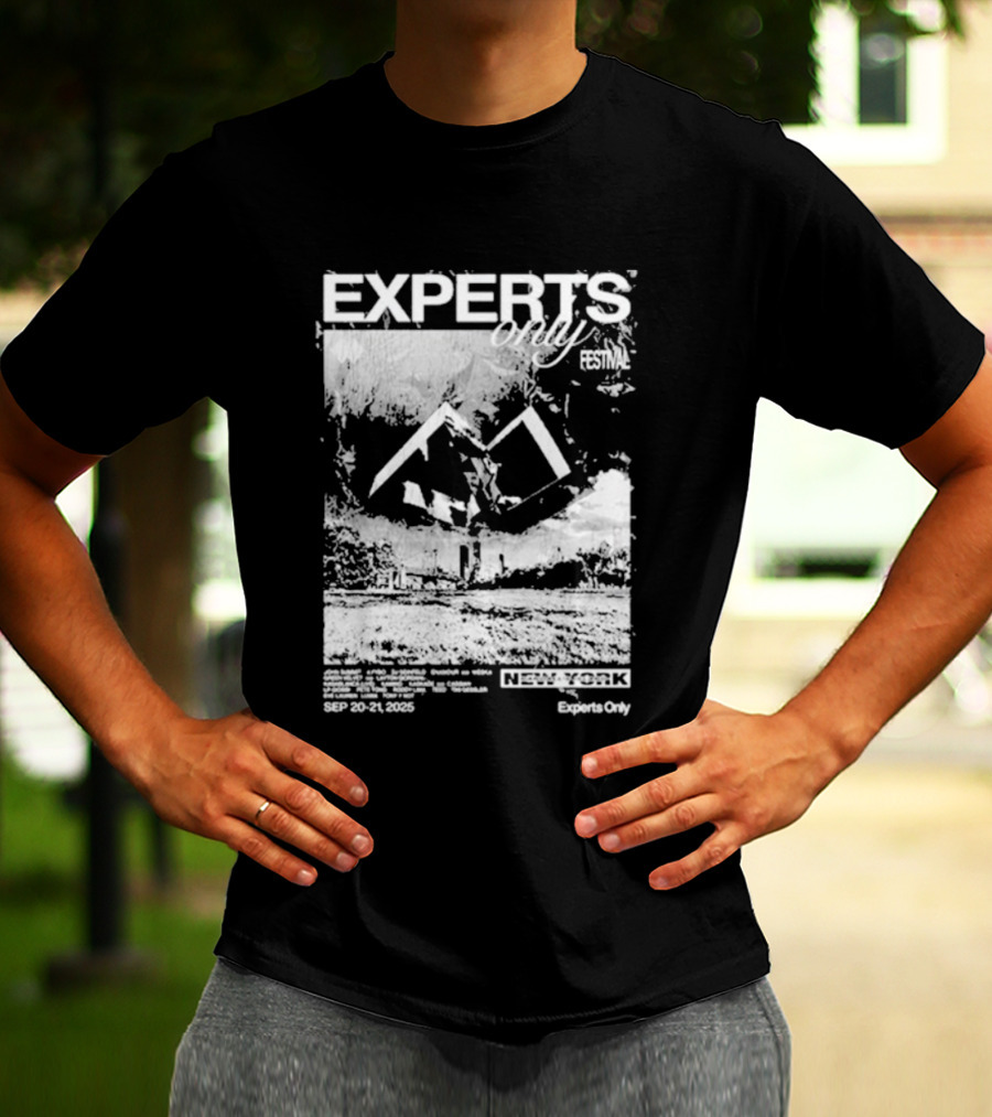 Experts Only John Summit New York Music Festival September 2023 T-Shirt