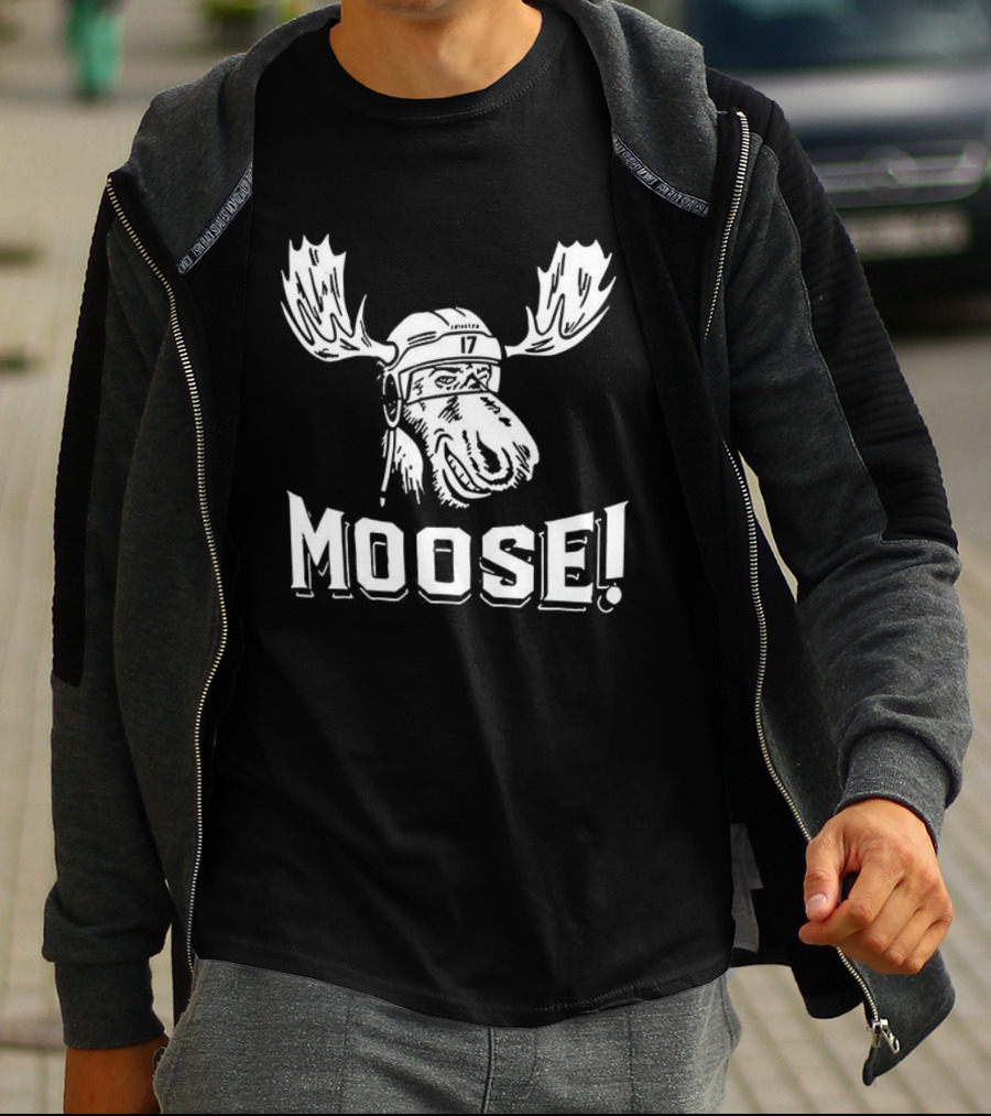 Moose Mikko Rantanen Hockey Fan Apparel T-Shirt