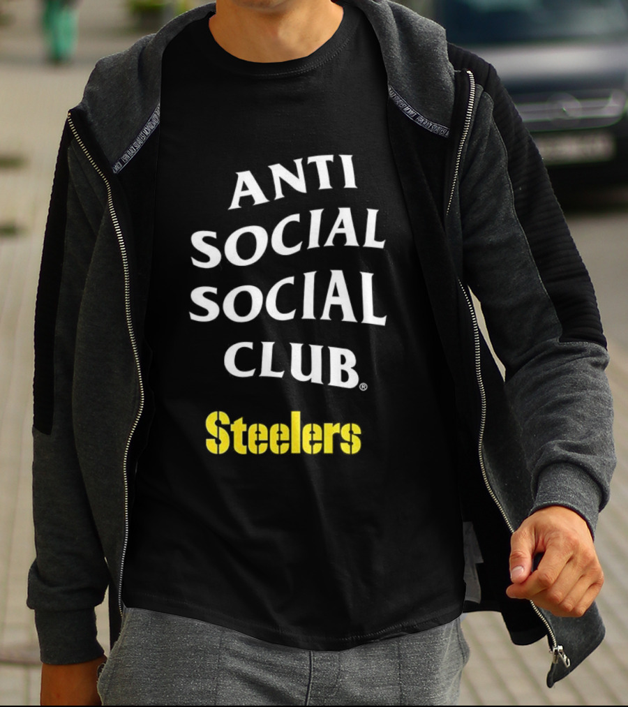 Anti Social Social Club Steelers T-Shirt