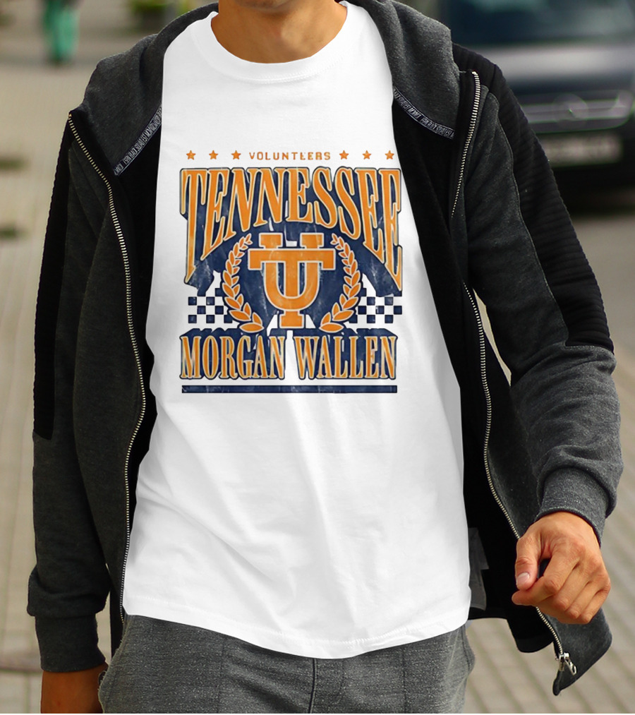 Tennessee Volunteers Morgan Wallen UT Logo T-Shirt