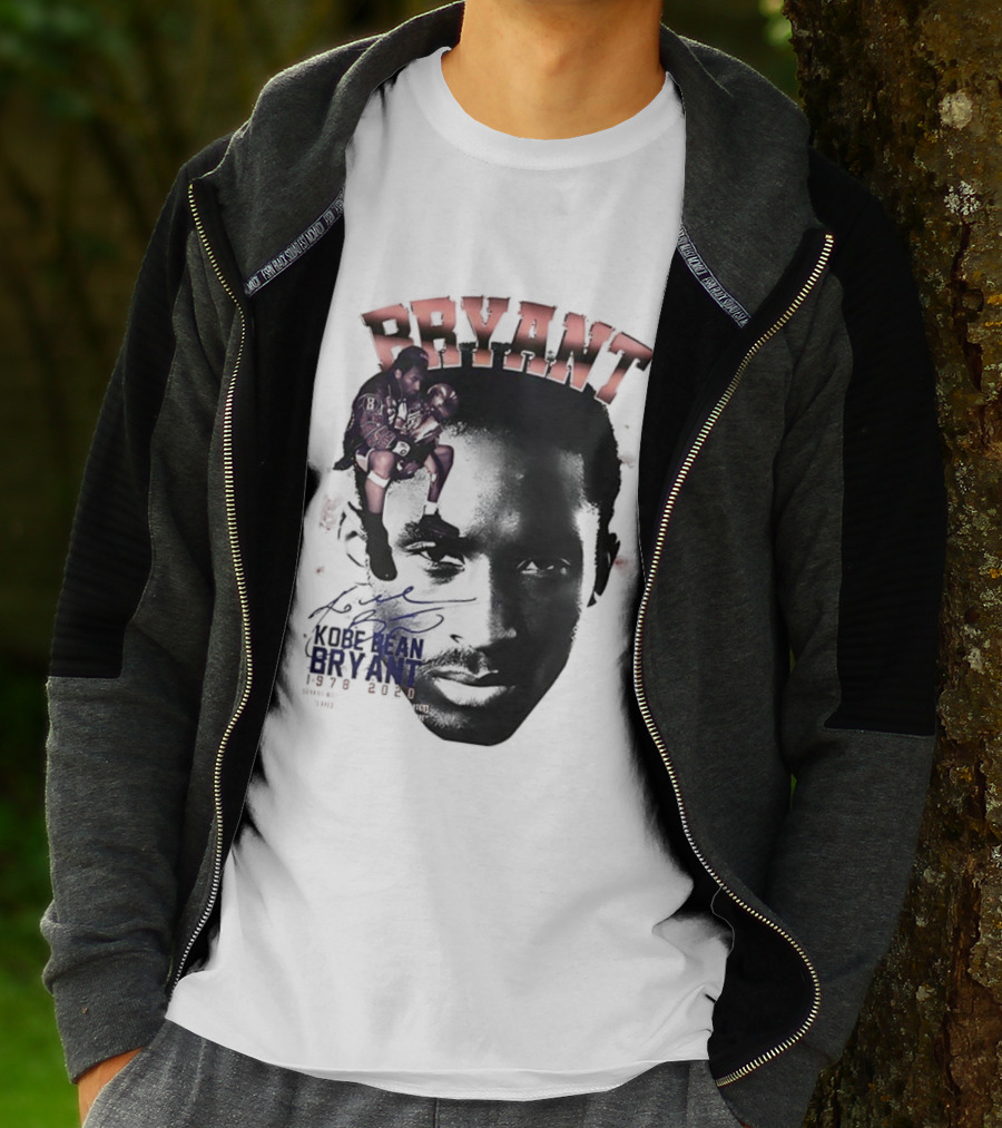 Kobe Bryant Los Angeles Lakers Basketball Vintage Tribute Bryant Signature Retro T-Shirt