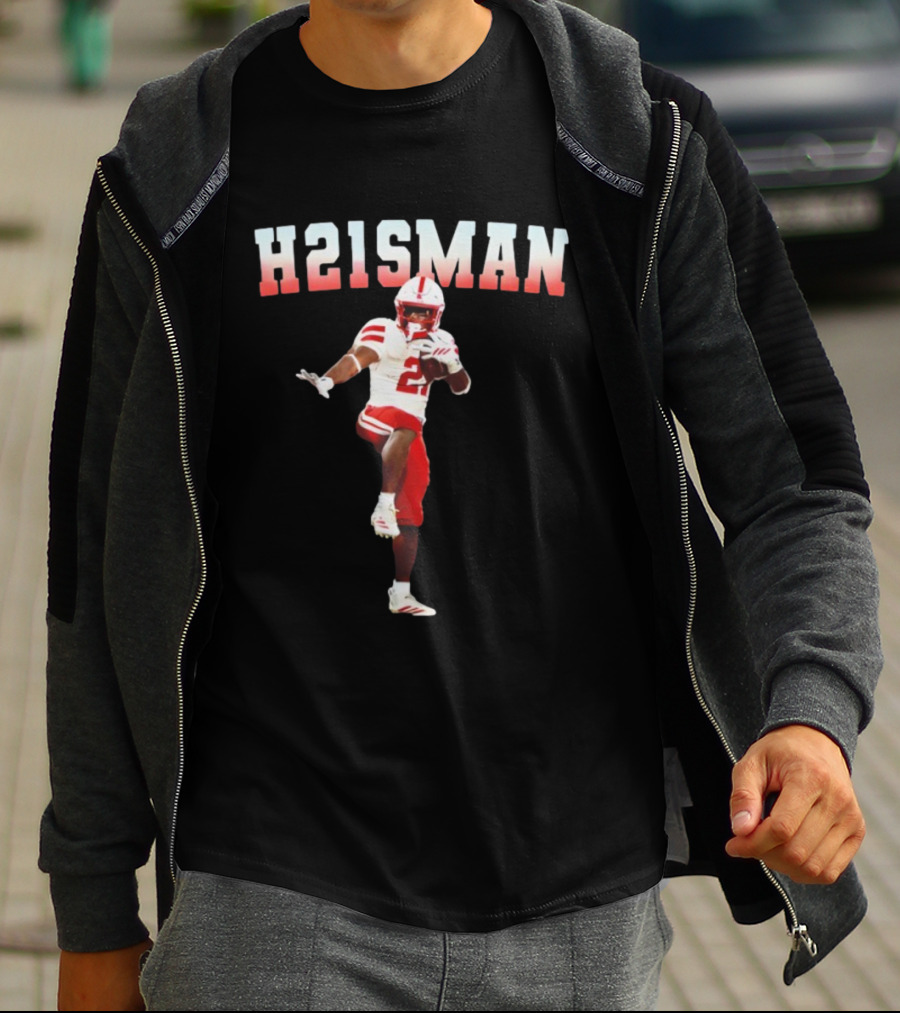 H21SMAN Emmett Johnson Football Celebration T-Shirt