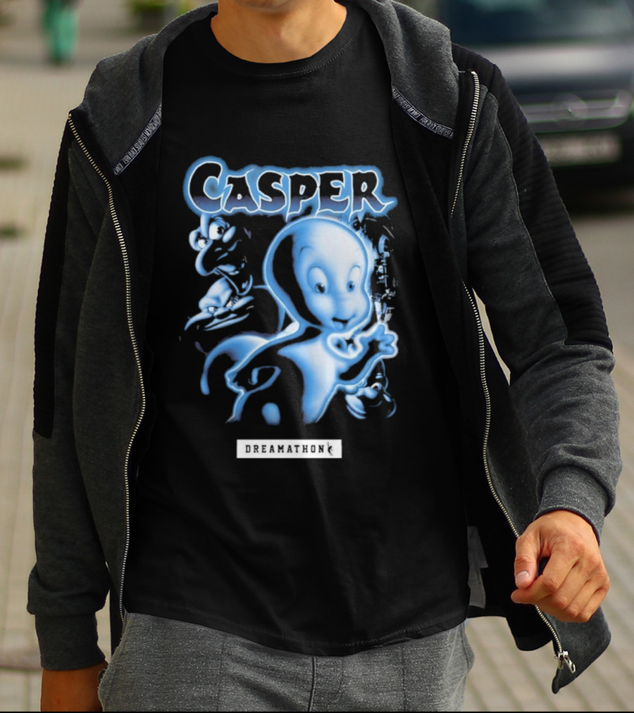 Casper Dreamathon Friendly Ghost Classic Style T-Shirt