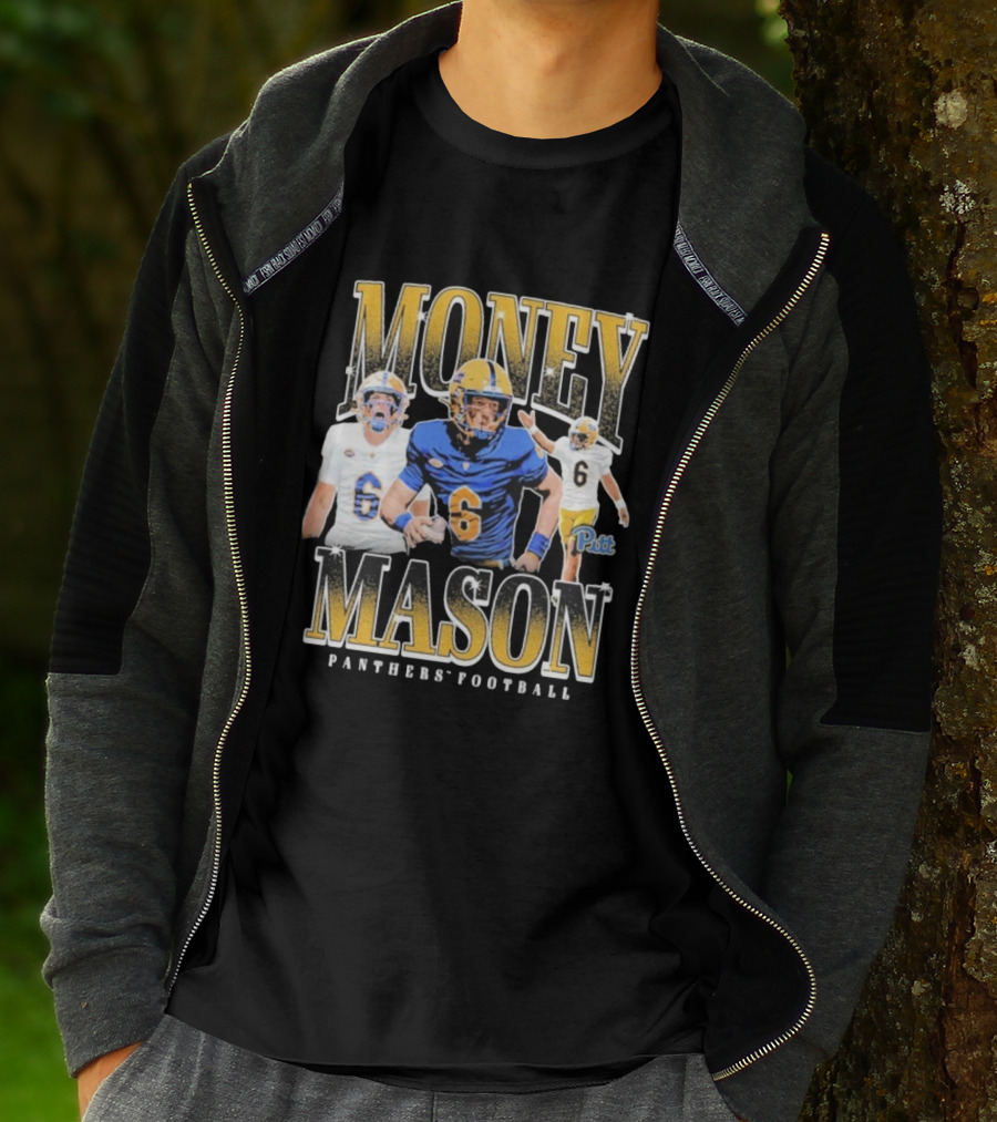 Mason Heintschel Money Mason Panthers Pitt Football T-Shirt
