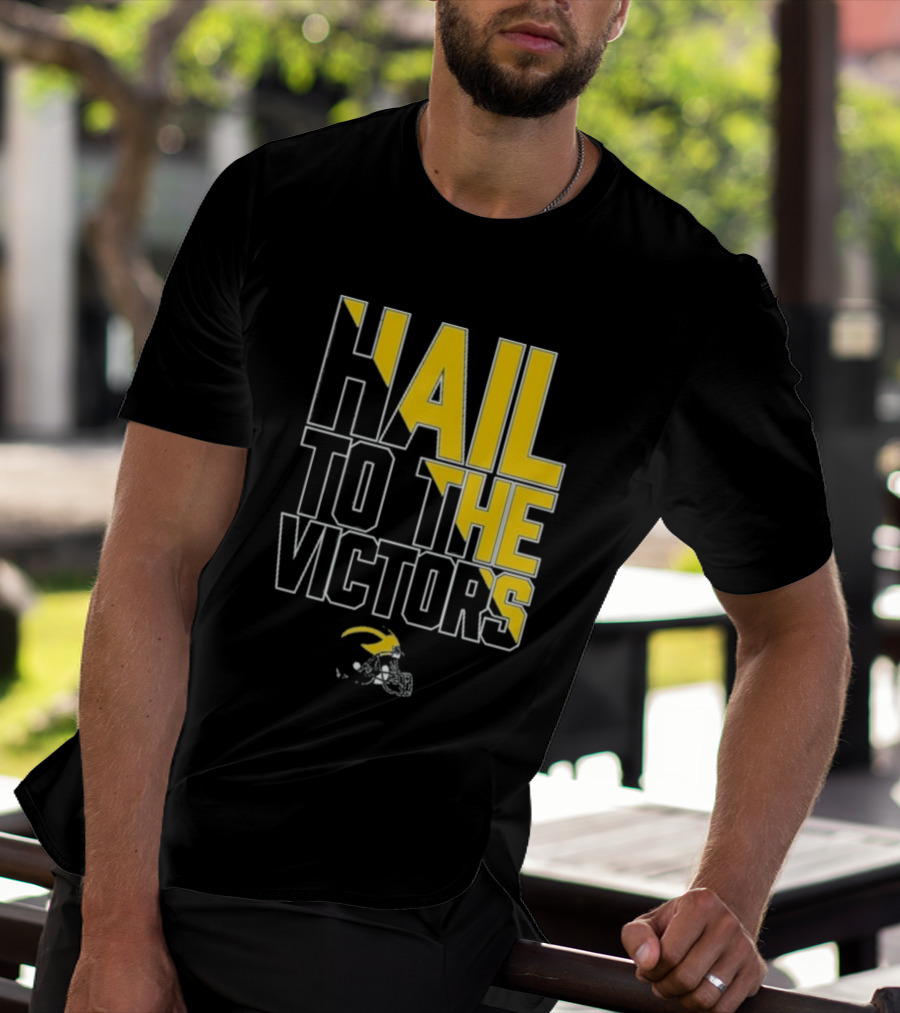 Michigan Wolverines Hail To The Victors T-Shirt