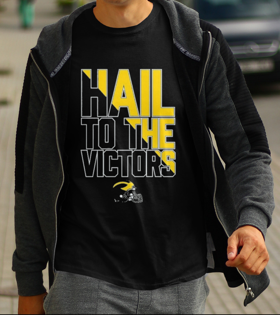 Michigan Wolverines Hail To The Victors T-Shirt