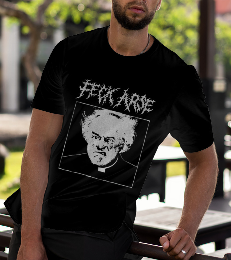 Feck Arse Punk Metal Father Jack Grunge Style T-Shirt