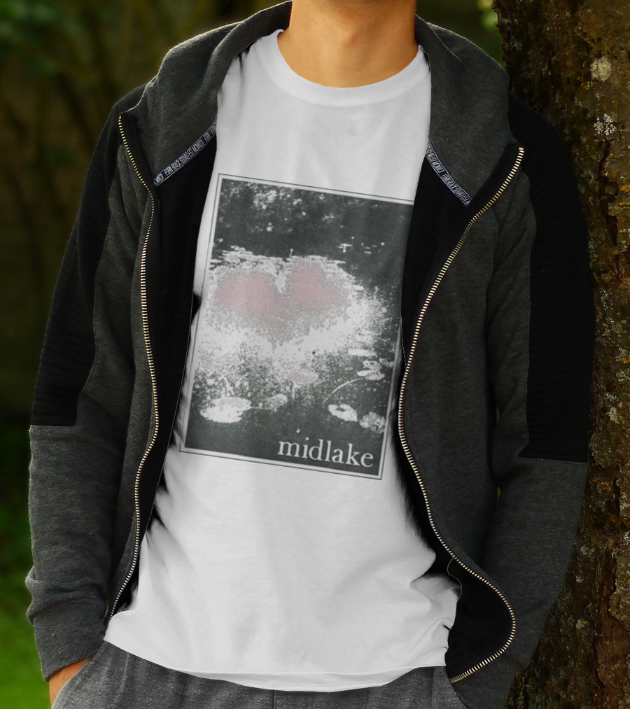 Midlake Pond Heart Lily Pads T-Shirt