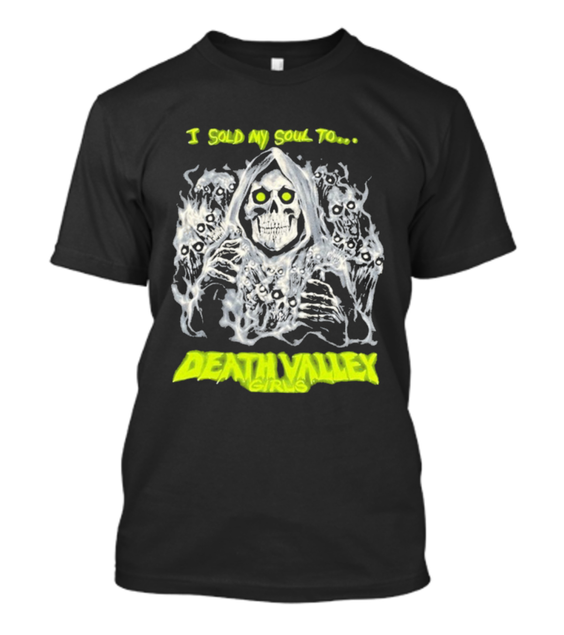 I Sold My Soul To Death Valley Girls Ghastly Apparition Theme T-Shirt