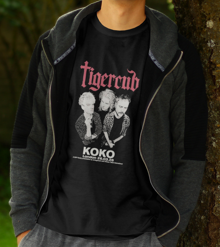Tigercub KOKO London March 26 2026 Tour T-Shirt