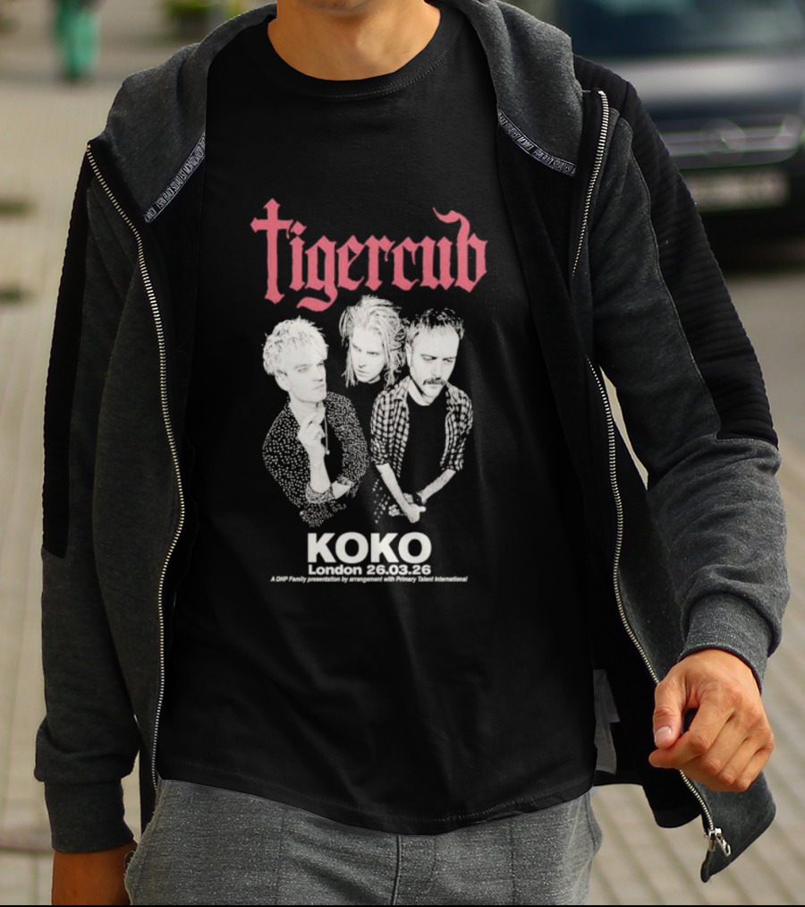 Tigercub KOKO London March 26 2026 Tour T-Shirt