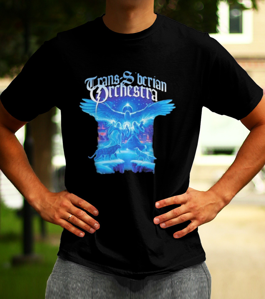Trans-Siberian Orchestra Winter Wizards Angelic Magic Scene T-Shirt