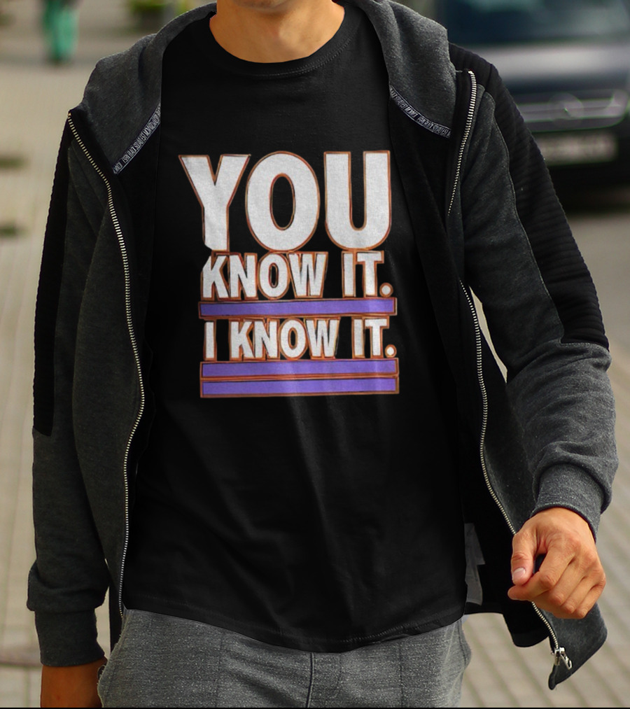 Zack Ryder You Know It I Know It WWE Broski T-Shirt