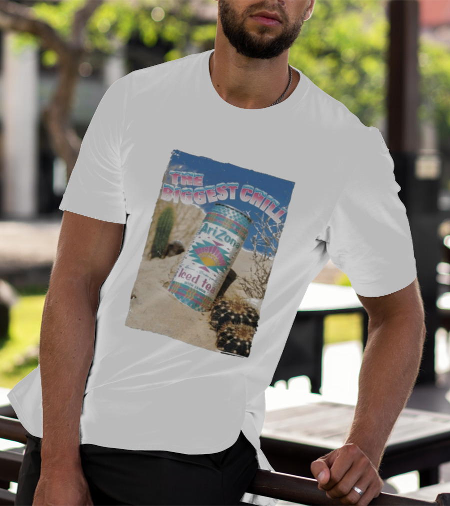 Arizona Iced Tea The Biggest Chill Desert Cactus Can T-Shirt